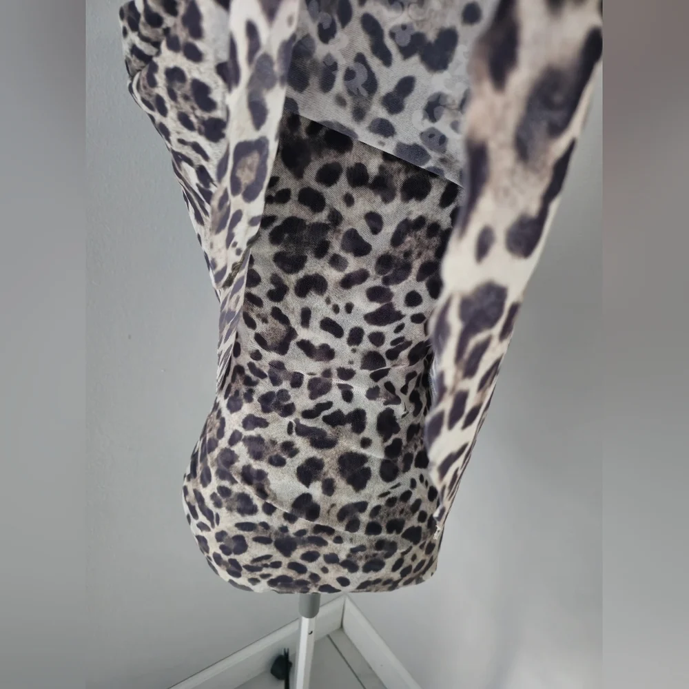 Cache one Shoulder top animal print size S - Picture 8 of 8